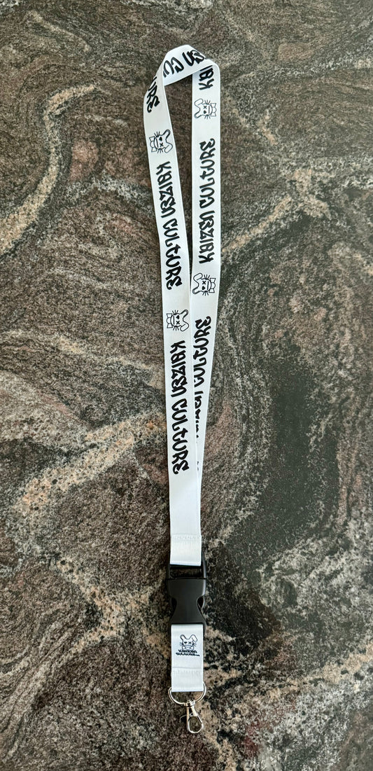 White OG Kaizen Lanyard