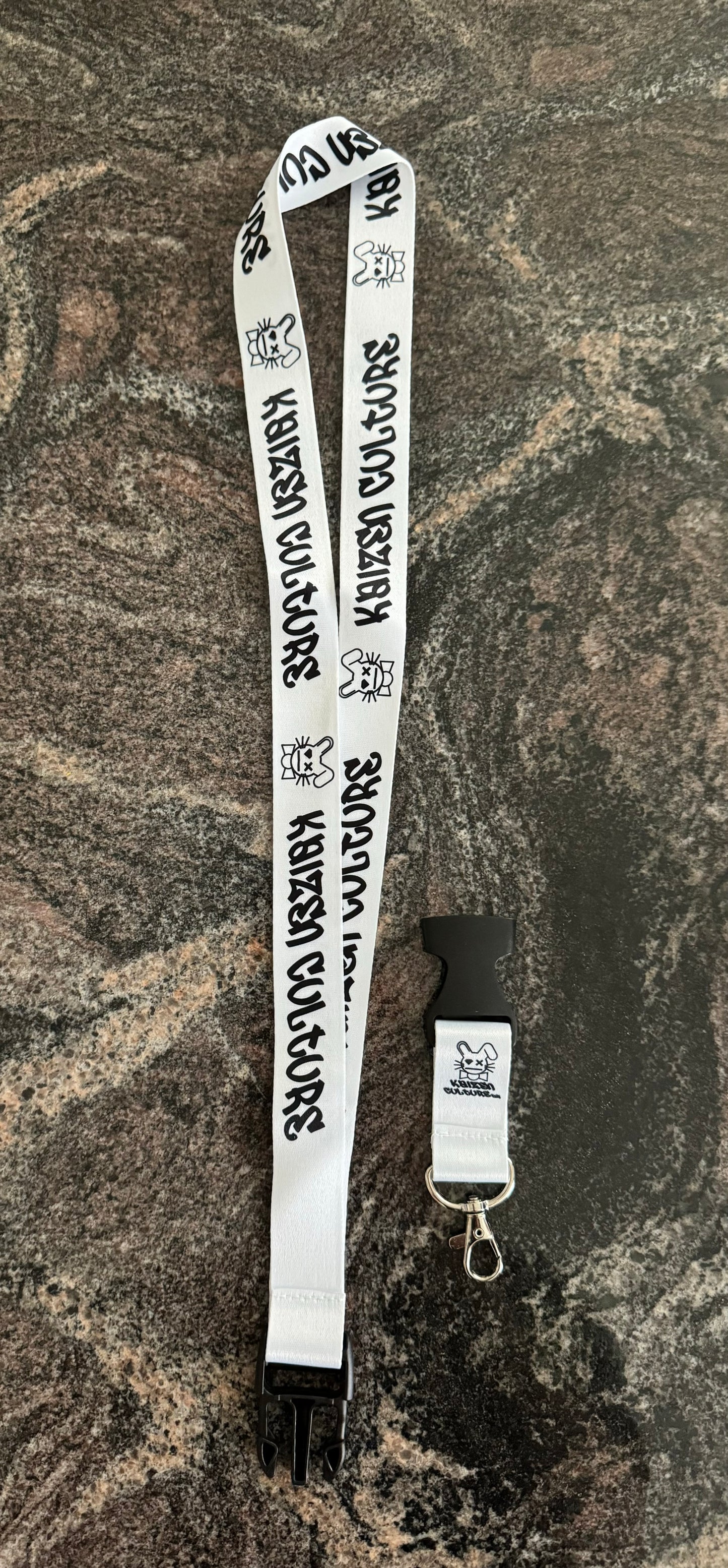 White OG Kaizen Lanyard