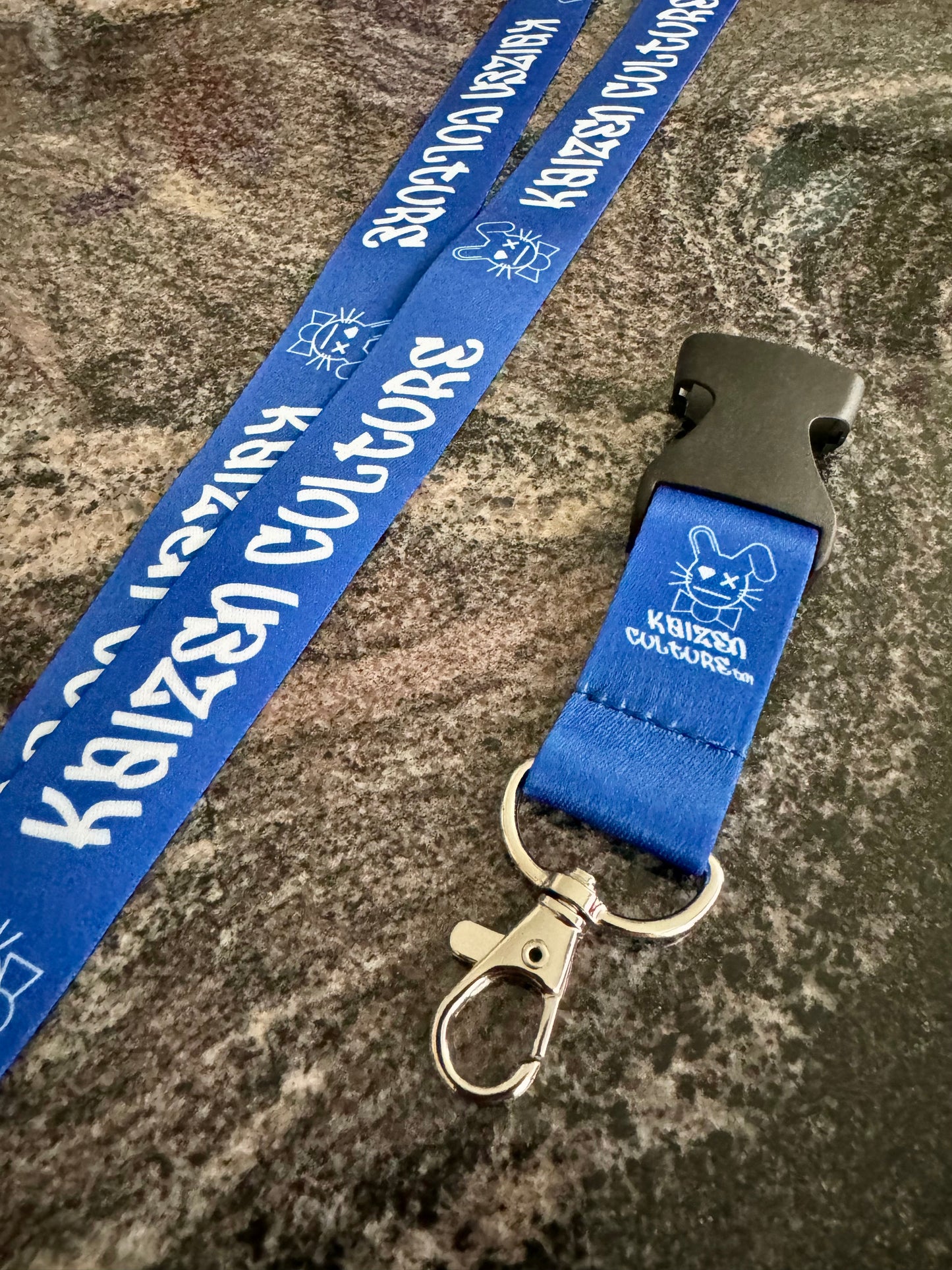 Blue OG Kaizen Lanyard