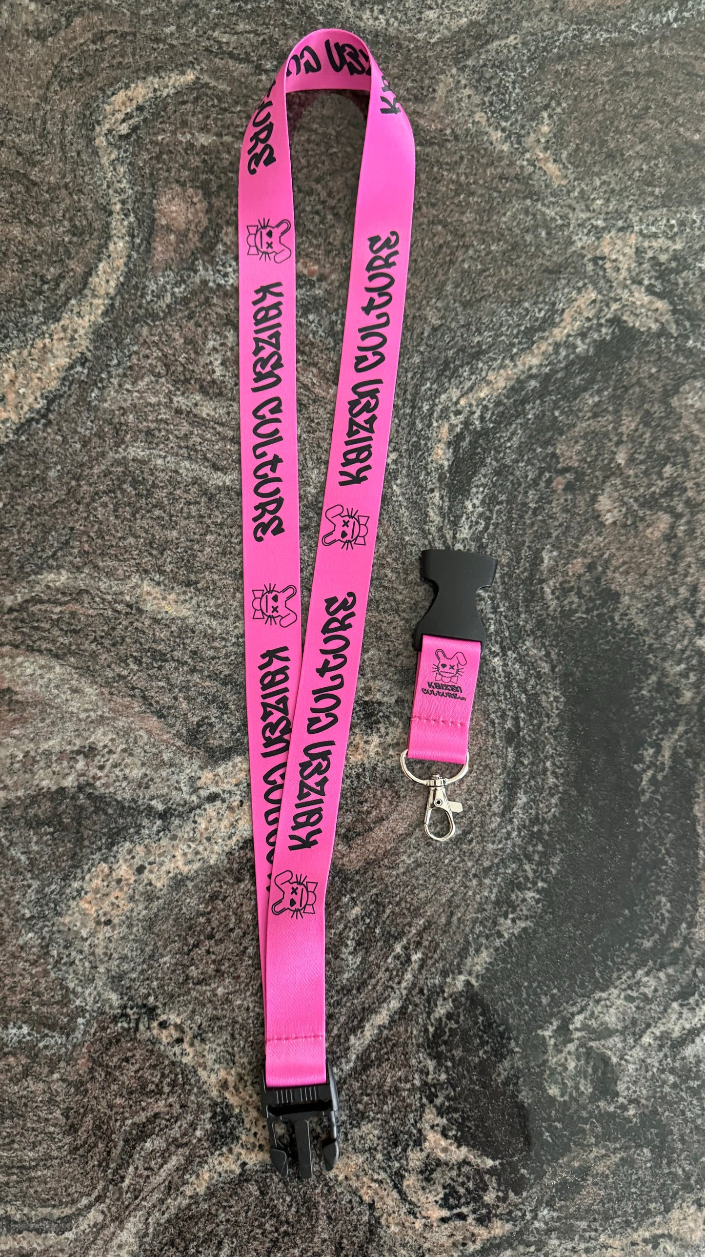 Pink OG Kaizen Lanyard